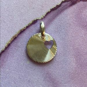 Links of London heart disc cutout Charm